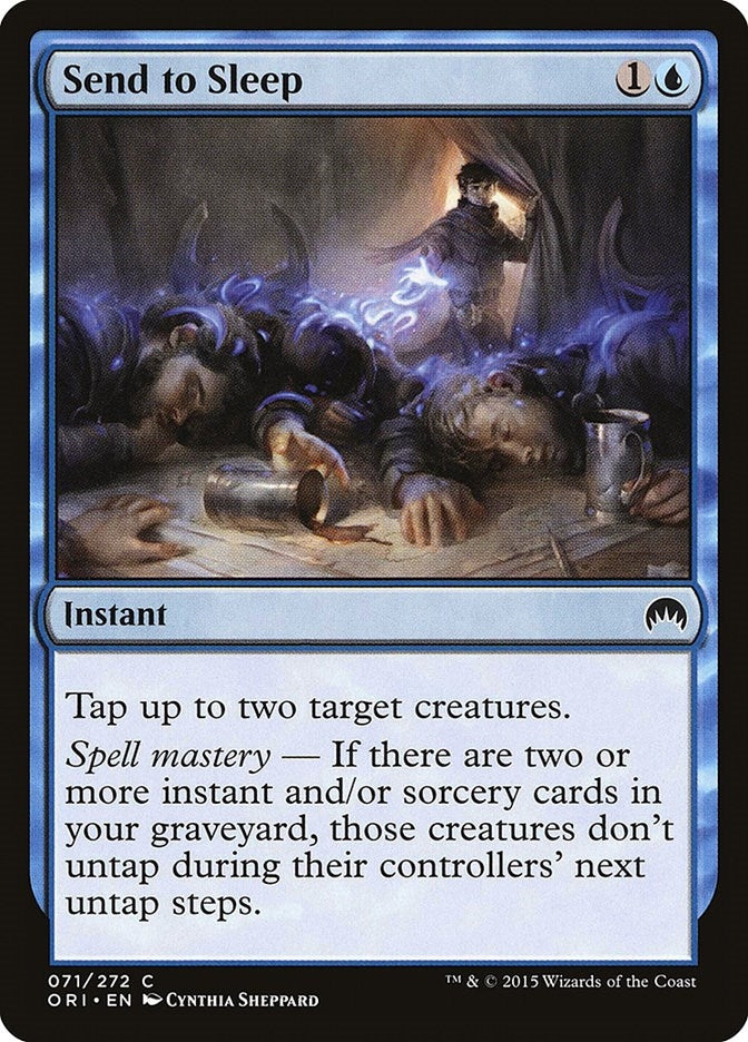 Image for Send to Sleep (Magic Origins) (71) - Magic: The Gathering