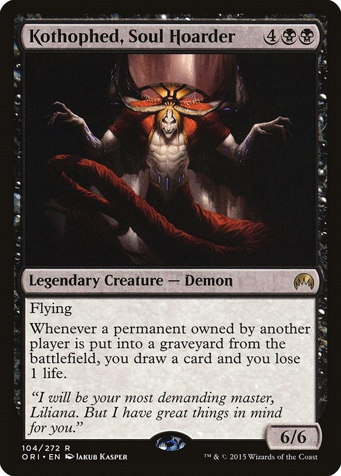 Image for Kothophed, Soul Hoarder (Magic Origins) (104) - Magic: The Gathering
