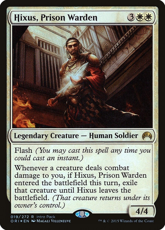 Image for Hixus, Prison Warden (Unique and Miscellaneous Promos) (19) - Magic: The Gathering