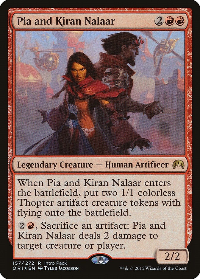 Image for Pia and Kiran Nalaar (Unique and Miscellaneous Promos) (157) - Magic: The Gathering