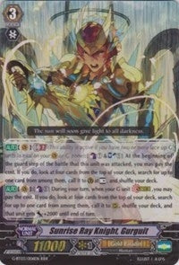 Image for Sunrise Ray Knight, Gurguit (G-BT03: Sovereign Star Dragon) (G-BT03/006EN) - Cardfight Vanguard