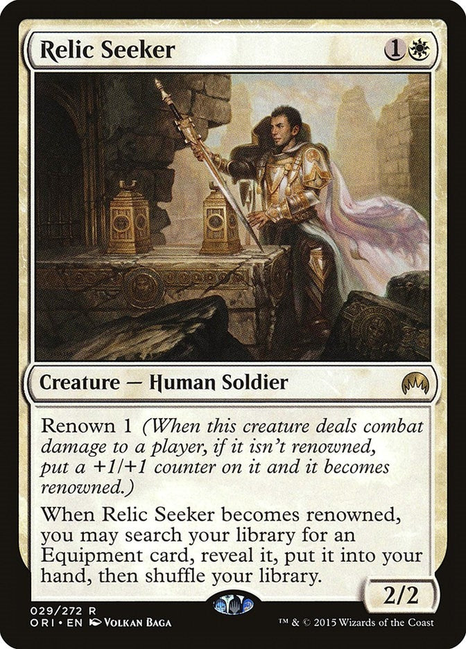 Image for Relic Seeker (Magic Origins) (29) - Magic: The Gathering