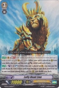 Image for Lofty Head Lion (G-BT03: Sovereign Star Dragon) (G-BT03/056EN) - Cardfight Vanguard
