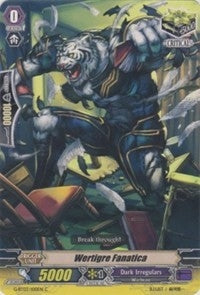 Image for Wertigre Fanatica (G-BT03: Sovereign Star Dragon) (G-BT03/100EN) - Cardfight Vanguard