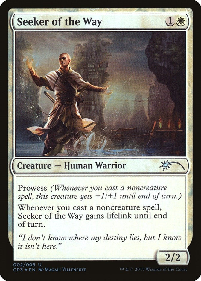 Image for Seeker of the Way (Unique and Miscellaneous Promos) (2) - Magic: The Gathering