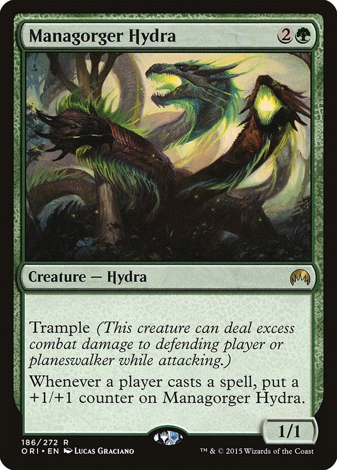 Image for Managorger Hydra (Magic Origins) (186) - Magic: The Gathering