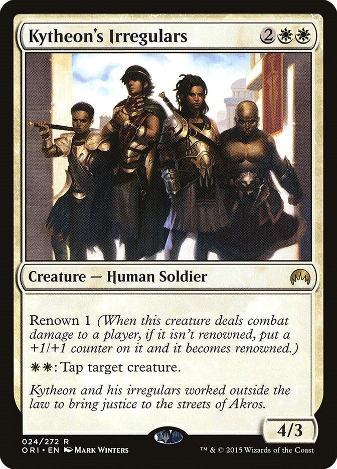 Image for Kytheon's Irregulars (Magic Origins) (24) - Magic: The Gathering