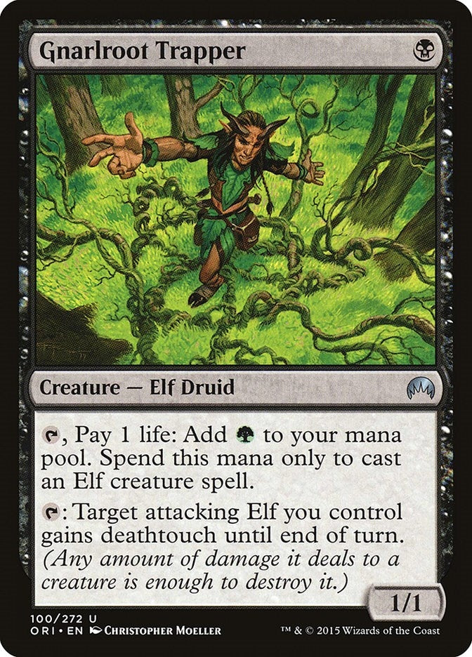 Image for Gnarlroot Trapper (Magic Origins) (100) - Magic: The Gathering