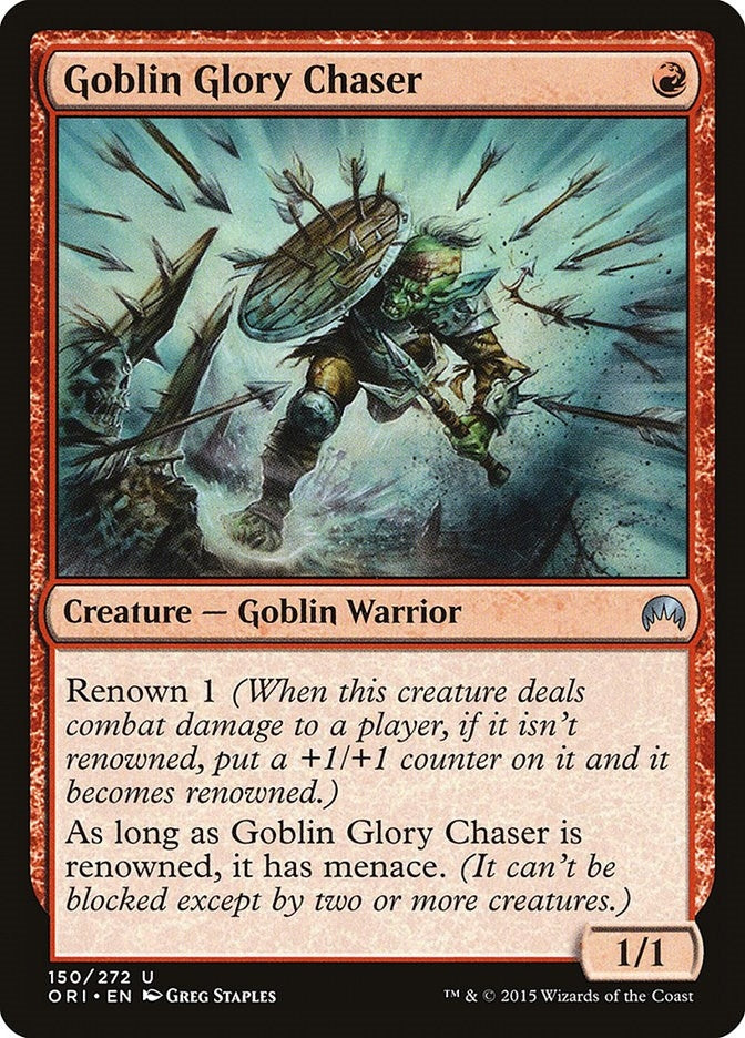 Image for Goblin Glory Chaser (Magic Origins) (150) - Magic: The Gathering