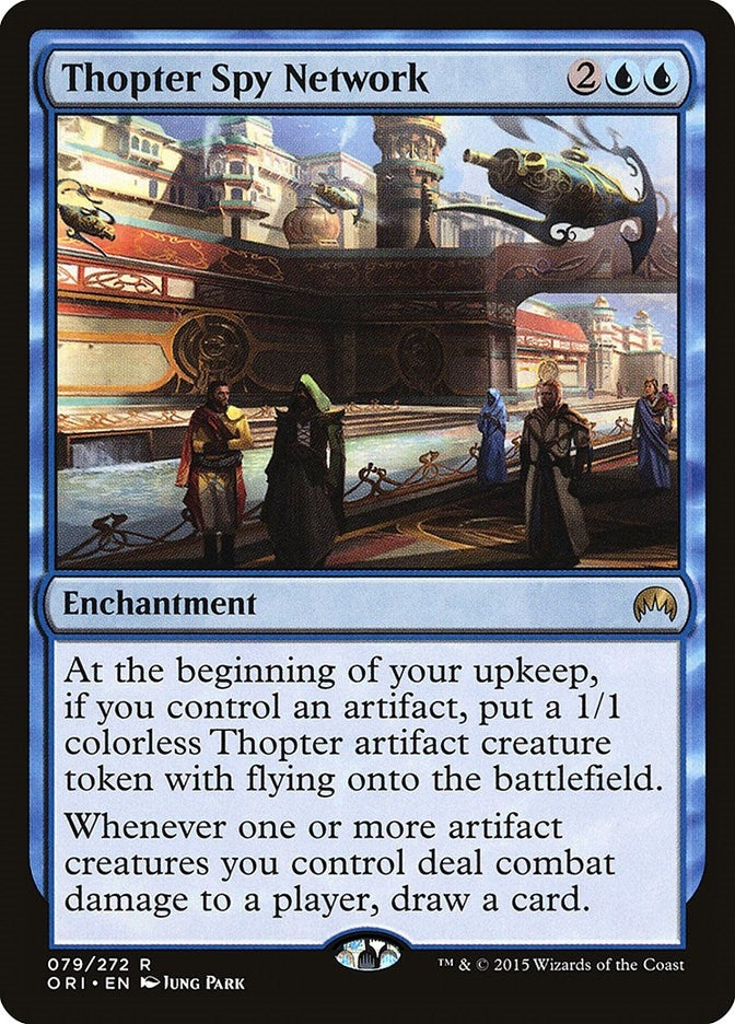 Image for Thopter Spy Network (Magic Origins) (79) - Magic: The Gathering
