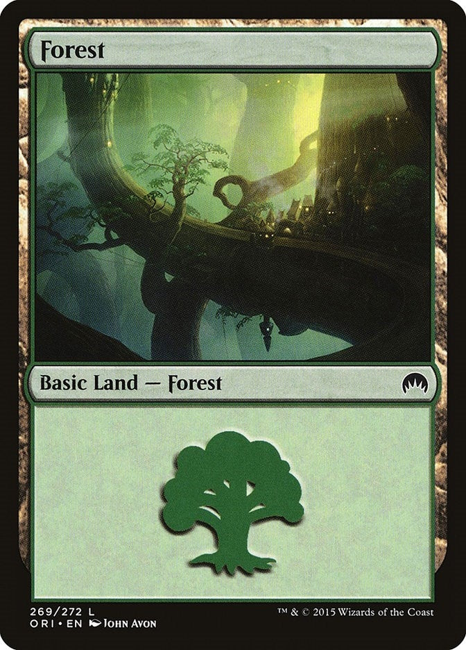 Image for Forest (269) (Magic Origins) (269) - Magic: The Gathering