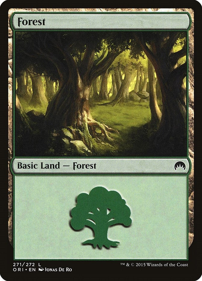 Image for Forest (271) (Magic Origins) (271) - Magic: The Gathering