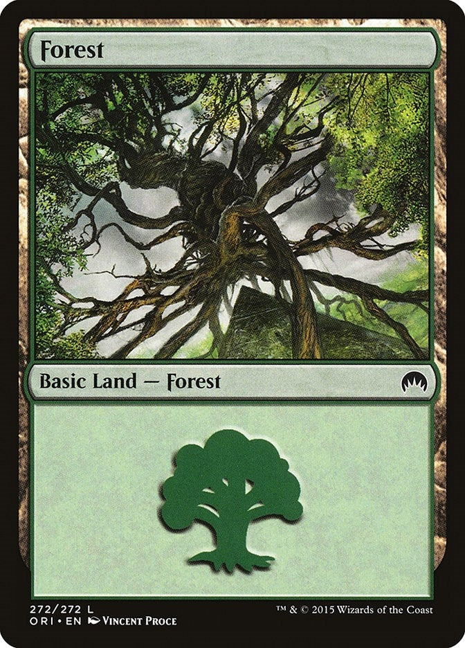 Image for Forest (272) (Magic Origins) (272) - Magic: The Gathering