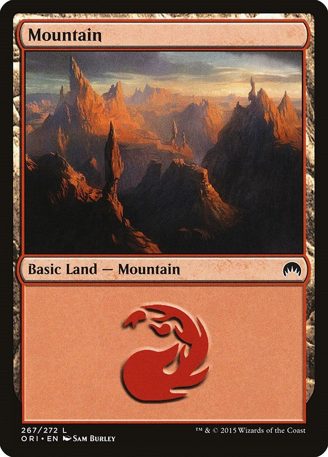 Image for Mountain (267) (Magic Origins) (267) - Magic: The Gathering