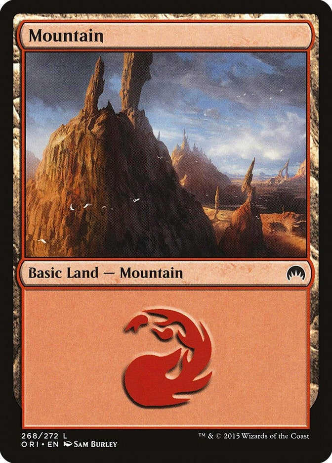 Image for Mountain (268) (Magic Origins) (268) - Magic: The Gathering
