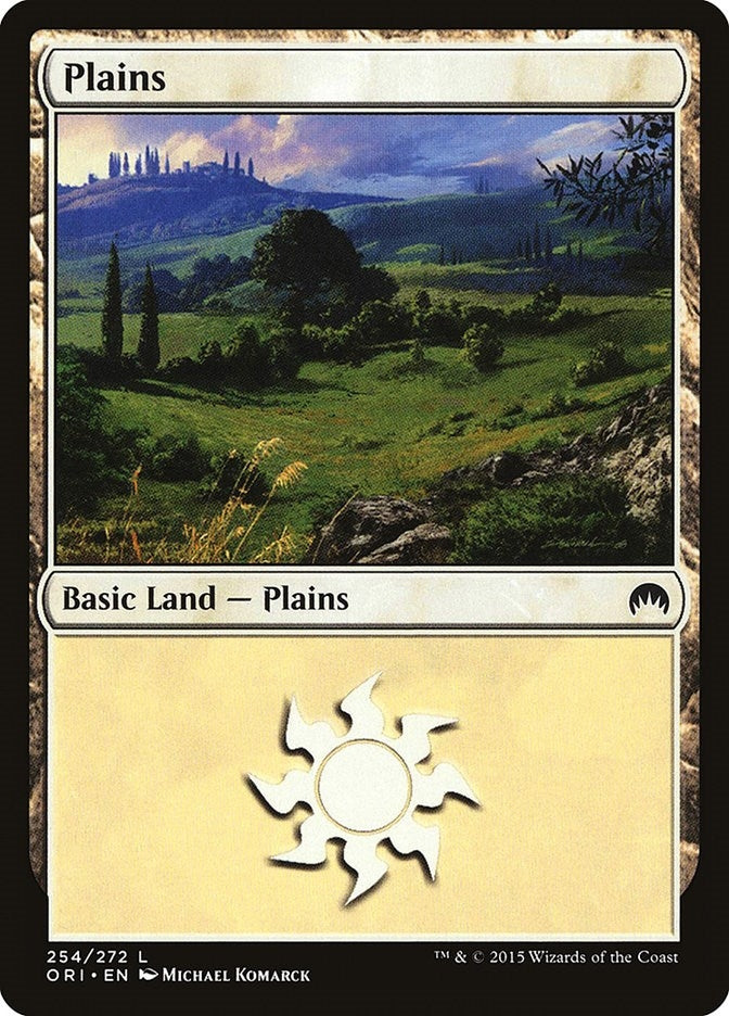 Image for Plains (254) (Magic Origins) (254) - Magic: The Gathering