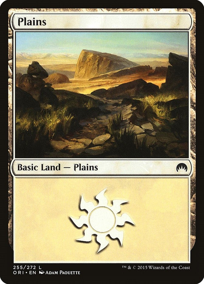 Image for Plains (255) (Magic Origins) (255) - Magic: The Gathering