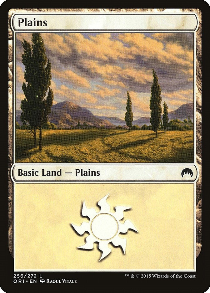 Image for Plains (256) (Magic Origins) (256) - Magic: The Gathering