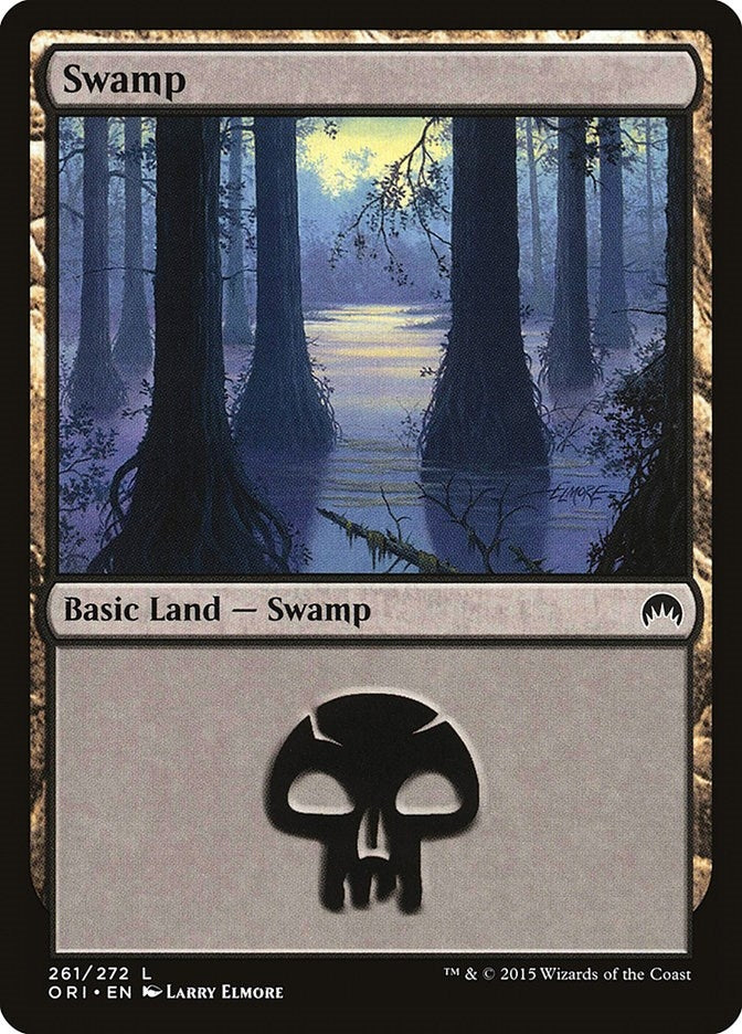 Image for Swamp (261) (Magic Origins) (261) - Magic: The Gathering