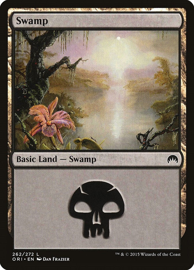 Image for Swamp (262) (Magic Origins) (262) - Magic: The Gathering