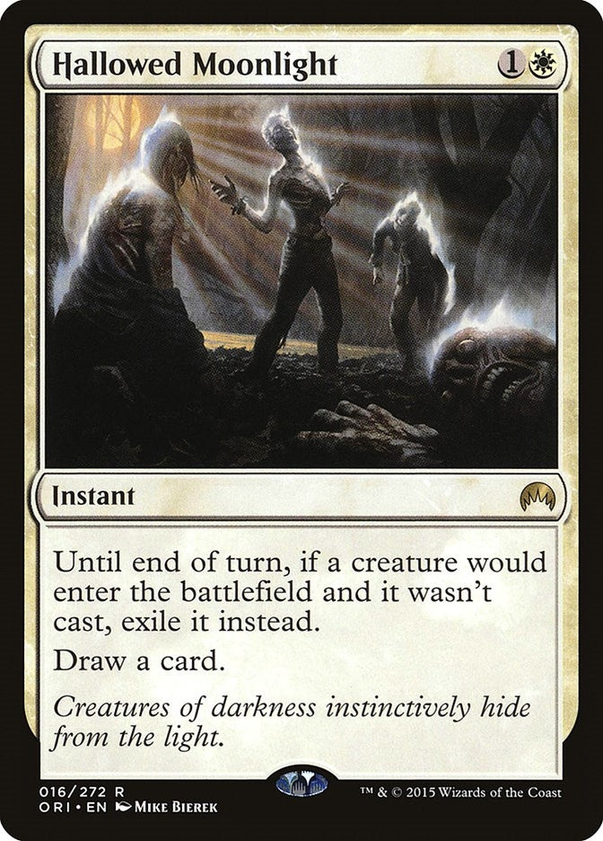 Image for Hallowed Moonlight (Magic Origins) (16) - Magic: The Gathering