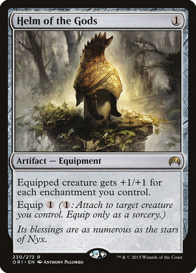 Image for Helm of the Gods (Magic Origins) (230) - Magic: The Gathering