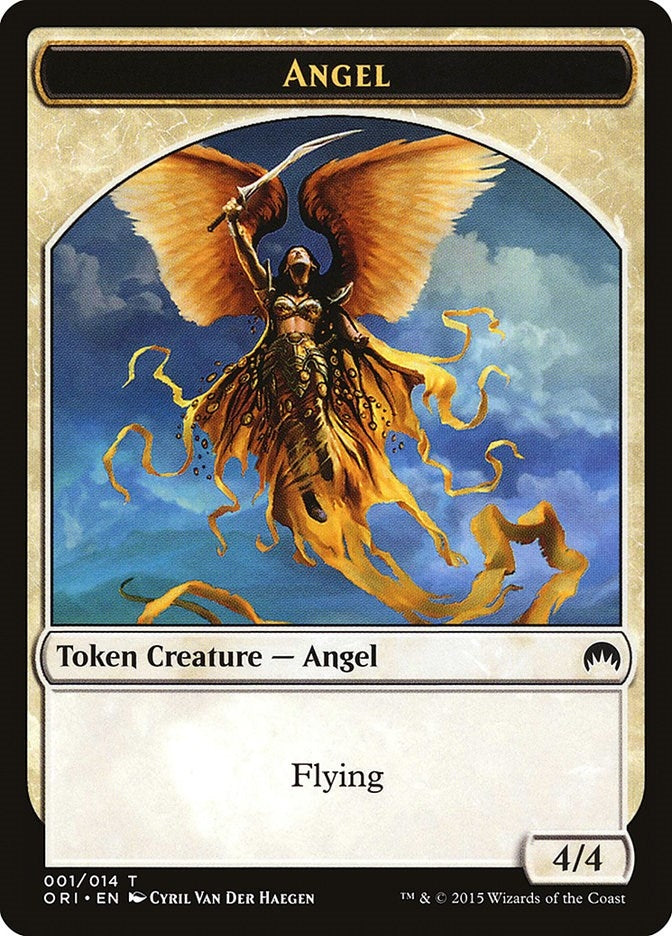 Image for Angel Token (Magic Origins) (1) - Magic: The Gathering