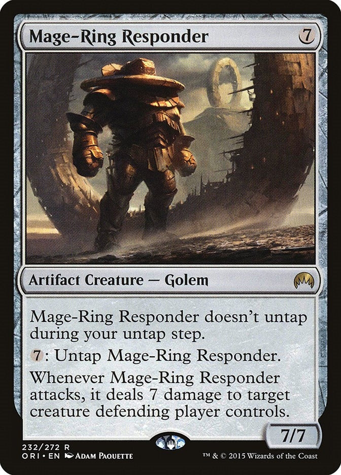 Image for Mage-Ring Responder (Magic Origins) (232) - Magic: The Gathering