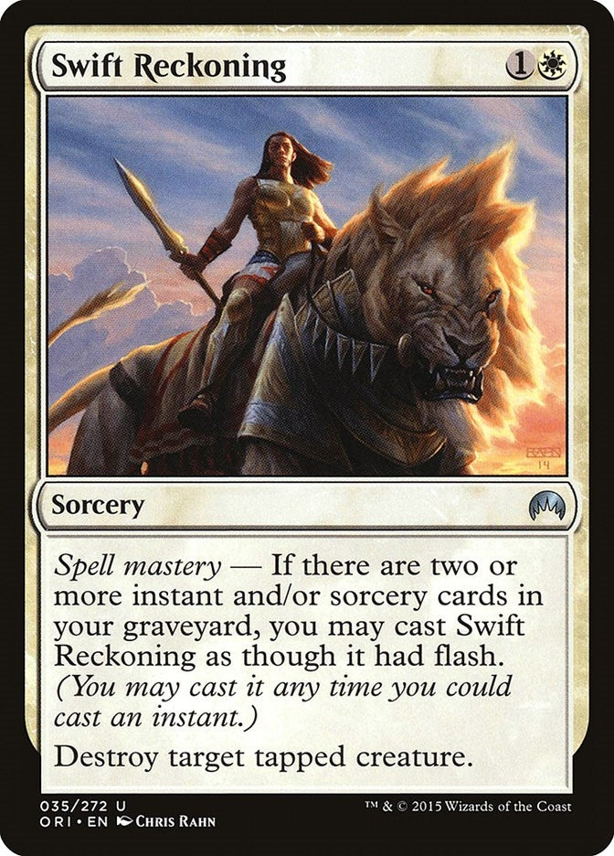 Image for Swift Reckoning (Magic Origins) (35) - Magic: The Gathering