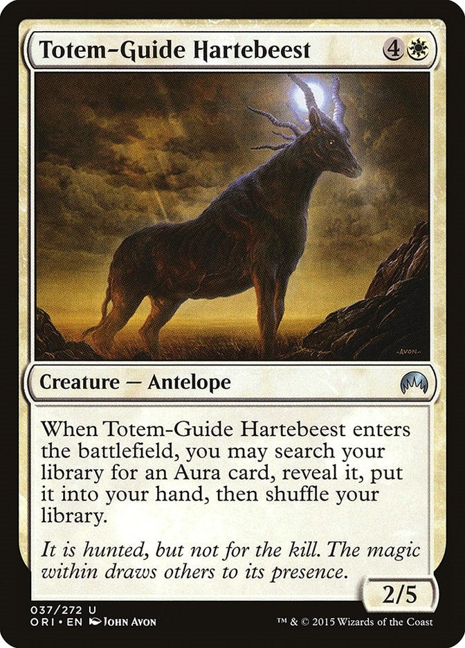 Image for Totem-Guide Hartebeest (Magic Origins) (37) - Magic: The Gathering
