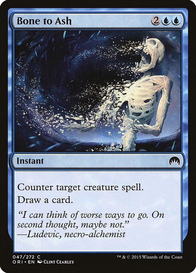 Image for Bone to Ash (Magic Origins) (47) - Magic: The Gathering