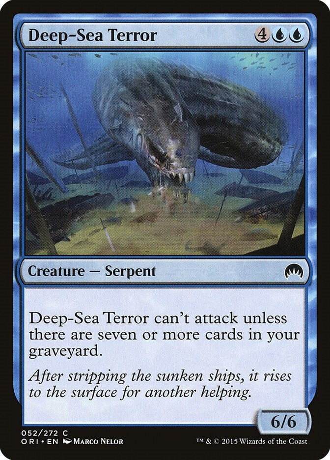 Image for Deep-Sea Terror (Magic Origins) (52) - Magic: The Gathering