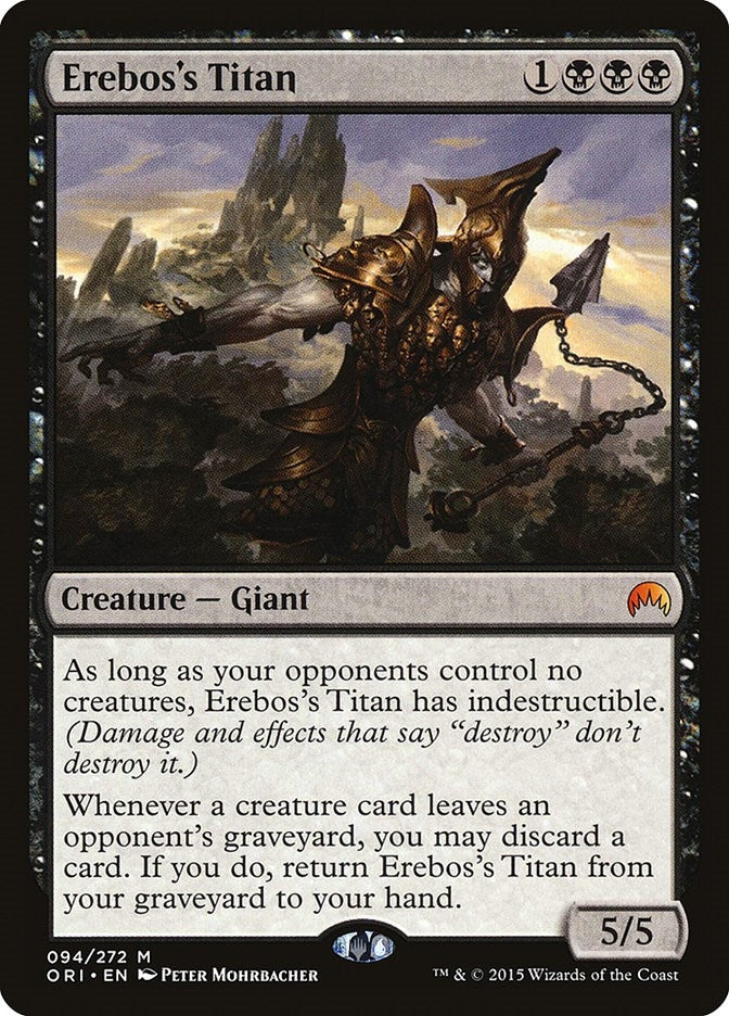 Image for Erebos's Titan (Magic Origins) (94) - Magic: The Gathering
