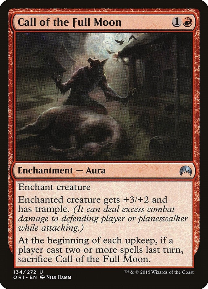 Image for Call of the Full Moon (Magic Origins) (134) - Magic: The Gathering