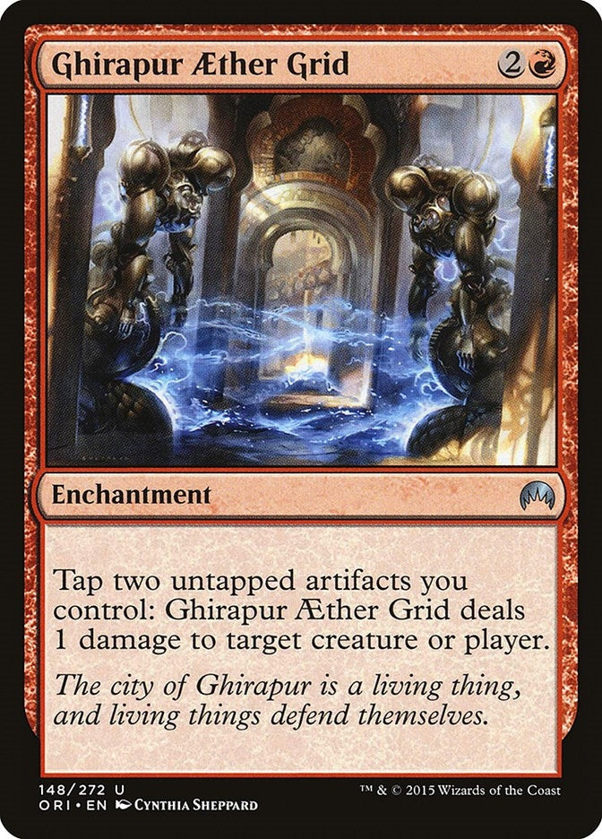 Image for Ghirapur Aether Grid (Magic Origins) (148) - Magic: The Gathering