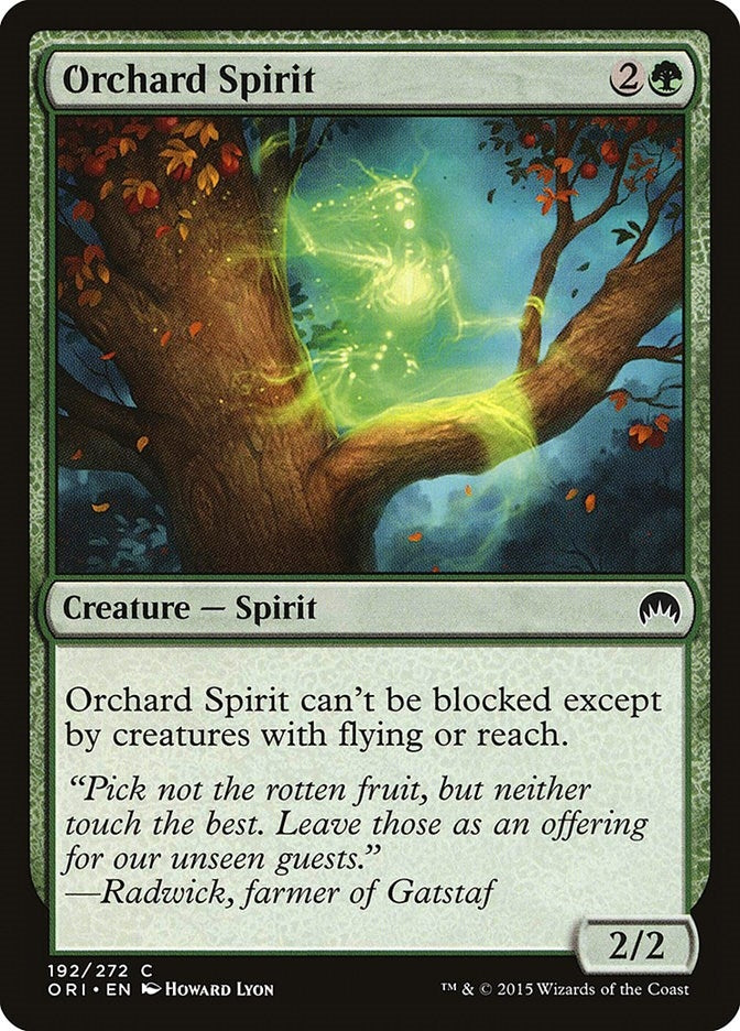 Image for Orchard Spirit (Magic Origins) (192) - Magic: The Gathering