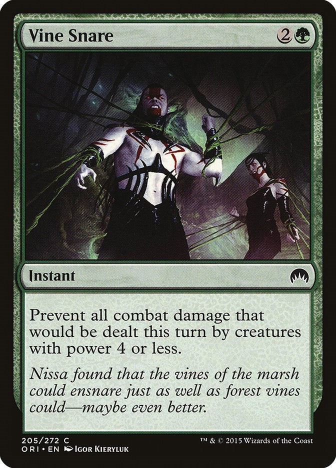 Image for Vine Snare (Magic Origins) (205) - Magic: The Gathering