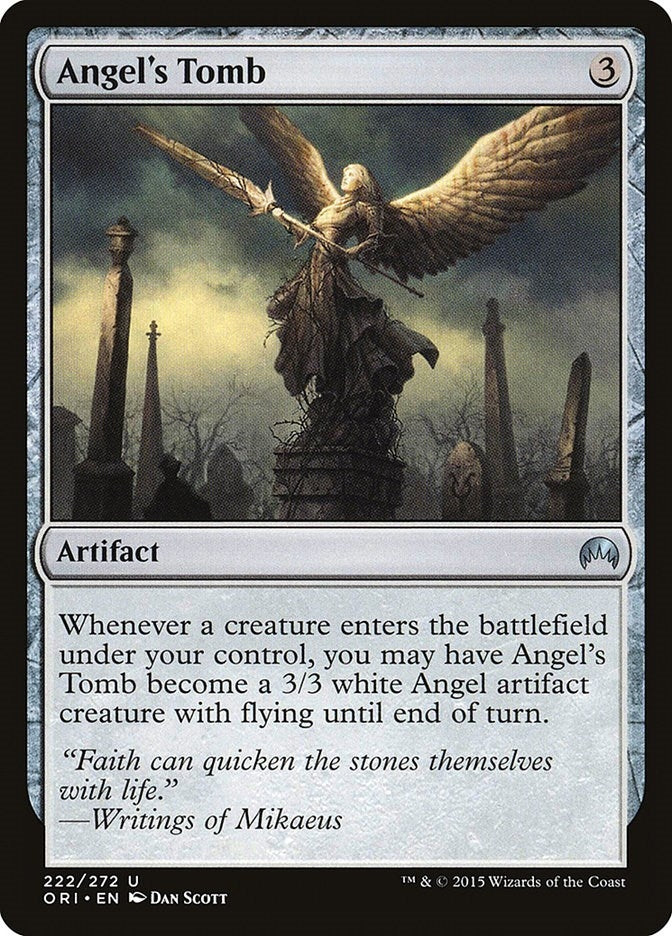 Image for Angel's Tomb (Magic Origins) (222) - Magic: The Gathering