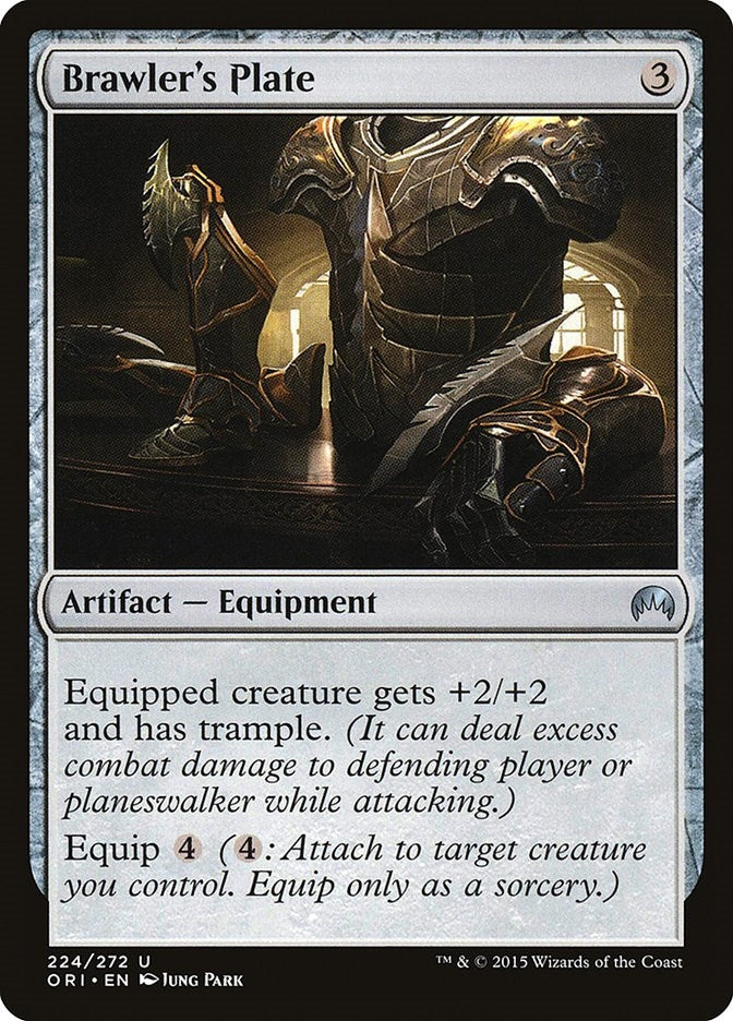 Image for Brawler's Plate (Magic Origins) (224) - Magic: The Gathering