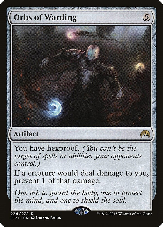 Image for Orbs of Warding (Magic Origins) (234) - Magic: The Gathering