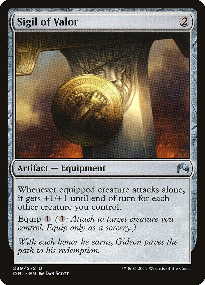 Image for Sigil of Valor (Magic Origins) (239) - Magic: The Gathering