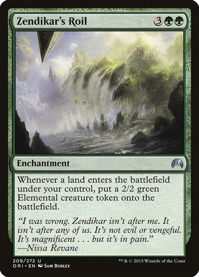 Image for Zendikar's Roil (Magic Origins) (209) - Magic: The Gathering