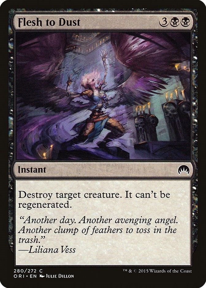 Image for Flesh to Dust (Magic Origins) (280) - Magic: The Gathering