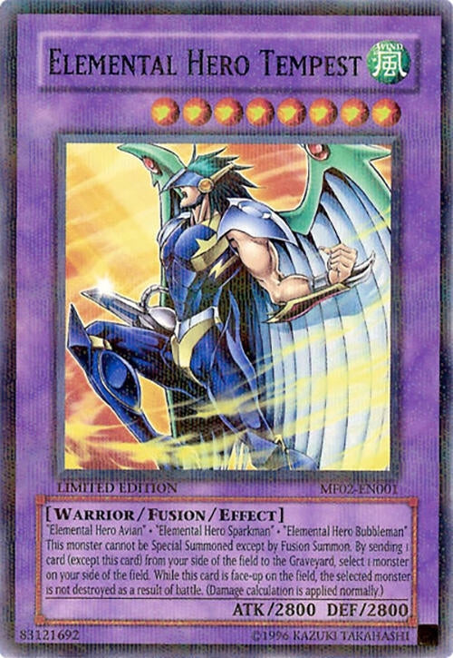 Image for Elemental HERO Tempest (Mattel Action Figure Promos: Series 2) (MF02-EN001) - YuGiOh