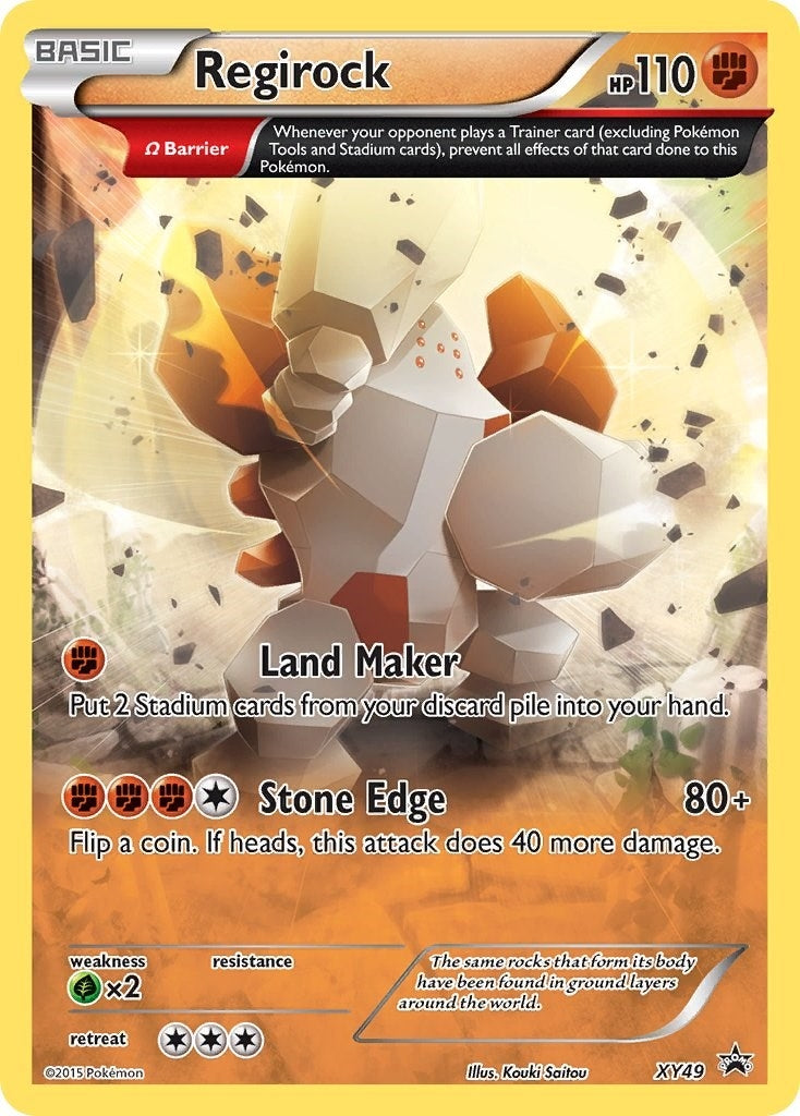 Image for Regirock - XY49 (XY Promos) (XY49) - Pokemon