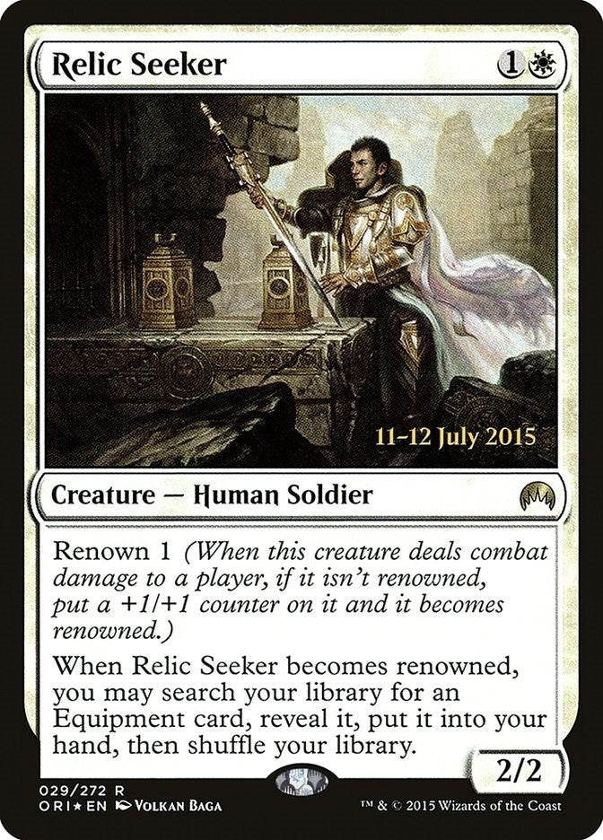 Image for Relic Seeker (Prerelease Cards) (29) - Magic: The Gathering