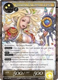 Image for Almerius, the Magus of Light (The Millennia of Ages) (MOA-001) - Force of Will