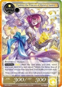 Image for Pandora, the Princess of History Chanter (The Millennia of Ages) (MOA-006) - Force of Will