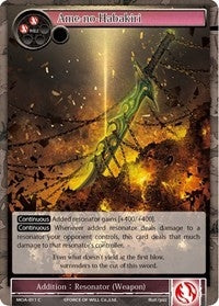 Image for Ame-no-Habakiri (The Millennia of Ages) (MOA-011) - Force of Will