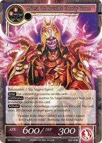 Image for Milest, the Invisible Ghostly Flame (The Millennia of Ages) (MOA-018) - Force of Will